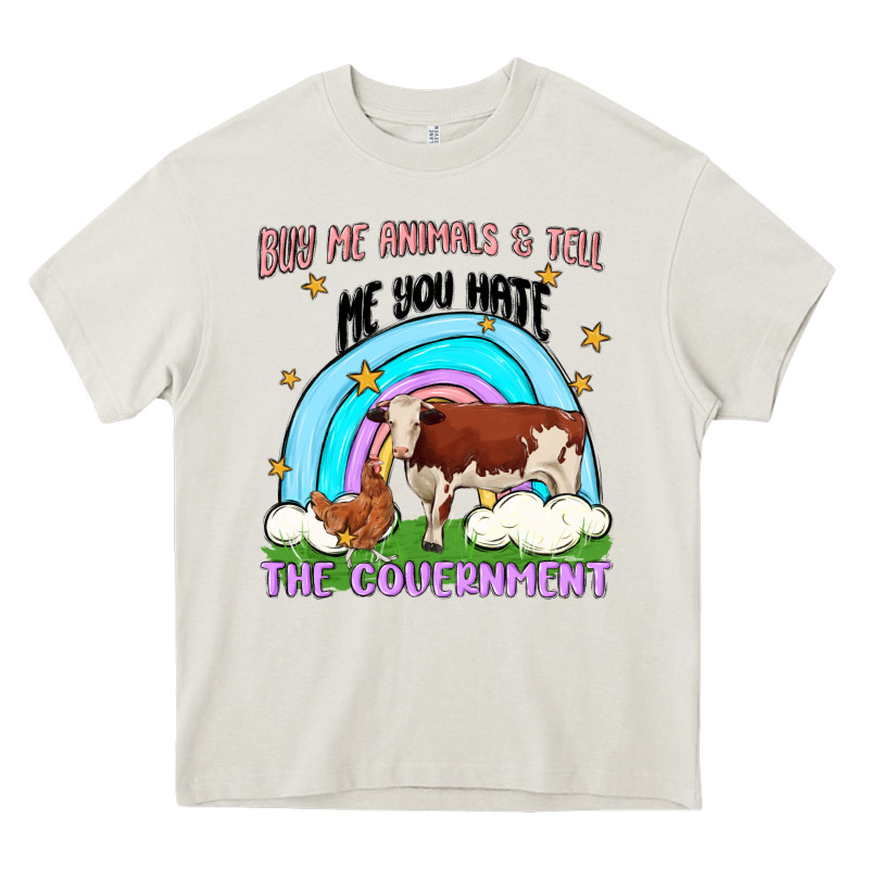Buy Me Animals Malia Heavy Core Tee by MaliasSmallBusiness | Teevron