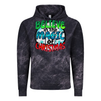 Cloud Black believe in the magic of christmas Vintage Hoodie - BarkalooDesign