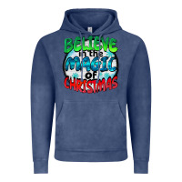 Vintage Denim believe in the magic of christmas Vintage Hoodie - BarkalooDesign