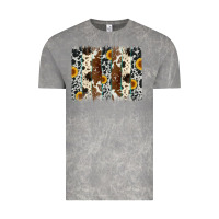 Cloud Rock sunflower cowhide brush stroke Vintage Tee - Artiststas