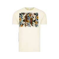 Vintage Arctic sunflower cowhide brush stroke Vintage Tee - Artiststas