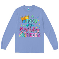 Colony Blue daddy of the birthday princess Long Sleeve Tee - NancyCooperArtShop