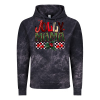 Cloud Black Christmas jolly mama Vintage Hoodie - BarkalooDesign