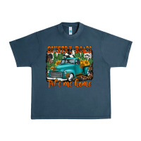 Midnight Navy country roads take me home old western truck Urban Heavy Tee - Jasminsmagicworld