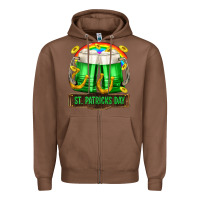 Chestnut St. Patrick's Day beer Zipper Hoodie - OliviaCreatesArt