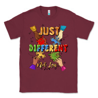 Burgundy just different not less Classic Tee - Artiststas