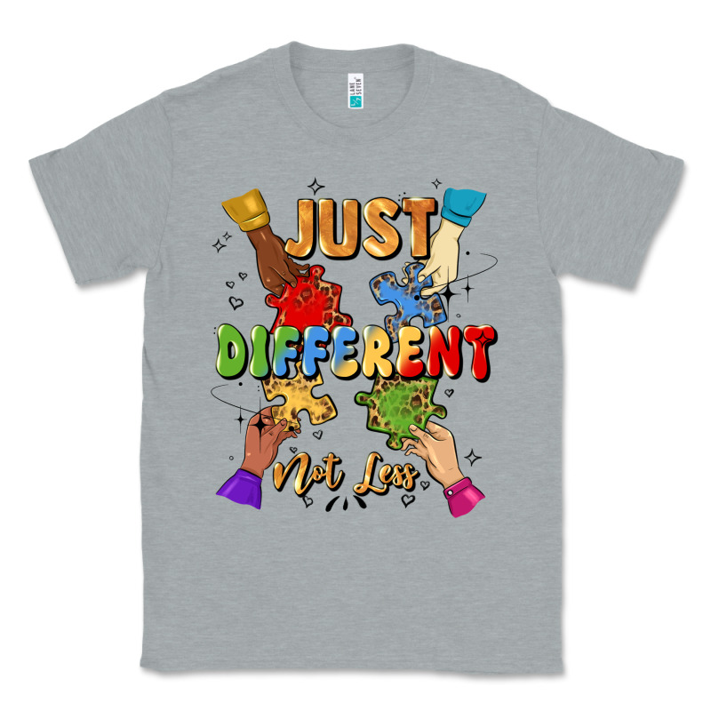 Just Different Not Less Classic Tee by Artiststas | Teevron