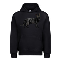 Black Bombay Cat Urban Hoodie - LillyAllenDesigns