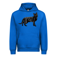 Cobalt Bombay Cat Urban Hoodie - LillyAllenDesigns