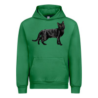 Emerald Bombay Cat Urban Hoodie - LillyAllenDesigns
