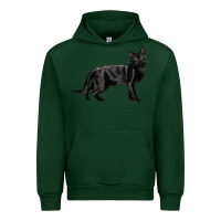 Foreset Green Bombay Cat Urban Hoodie - LillyAllenDesigns