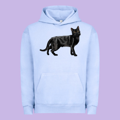 Bombay Cat Urban Hoodie Designed By Lillyallendesigns