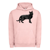 Pigment Salmon Bombay Cat Urban Hoodie - LillyAllenDesigns