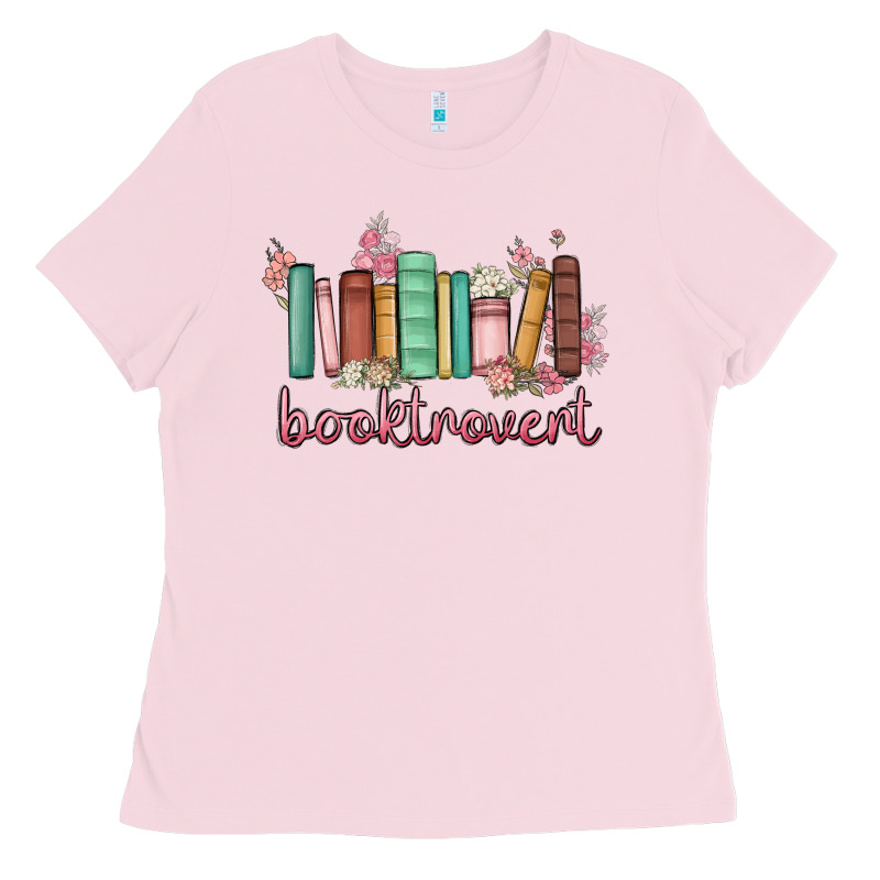Booktrovert Ladies Tee by MaliasSmallBusiness | Teevron