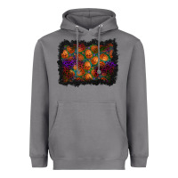 Storm halloween pumpkin background Heavyweight Hoodie - BundleAndBundleShop