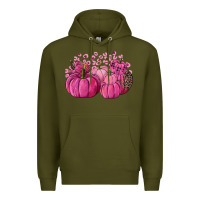 Army Green Cancer Pumpkins Premium Hoodie - FaDigitalArtStudio