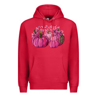 Cardinal Cancer Pumpkins Premium Hoodie - FaDigitalArtStudio