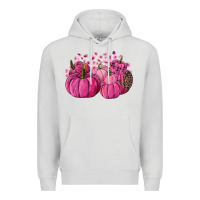 Dove Grey Cancer Pumpkins Premium Hoodie - FaDigitalArtStudio