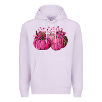 Lilac Cancer Pumpkins Premium Hoodie - FaDigitalArtStudio