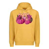 Mustard Cancer Pumpkins Premium Hoodie - FaDigitalArtStudio