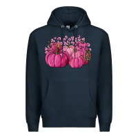 Navy Cancer Pumpkins Premium Hoodie - FaDigitalArtStudio