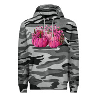 Slate Camo Cancer Pumpkins Premium Hoodie - FaDigitalArtStudio