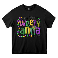 Black i'm from weezy anna baby mardi gras Heavy Core Tee - MaliasSmallBusiness