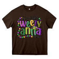 Chocolate Brown i'm from weezy anna baby mardi gras Heavy Core Tee - MaliasSmallBusiness