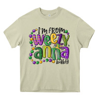 Mossy i'm from weezy anna baby mardi gras Heavy Core Tee - MaliasSmallBusiness