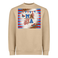 Mushroom American mama Heavyweight Sweatshirt - TumblerDesignByShophia