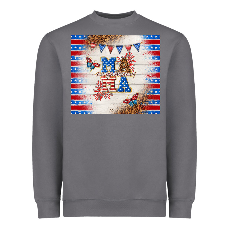 American Mama Heavyweight Sweatshirt by TumblerDesignByShophia | Teevron