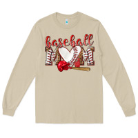 Mushroom Baseball Mom Long Sleeve Tee - NancyCooperArtShop