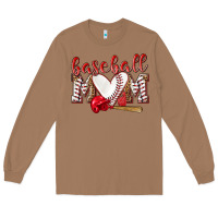 Toasted Coconut Baseball Mom Long Sleeve Tee - NancyCooperArtShop