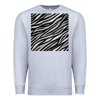Heather Grey Zebra Seamless Pattern, Premium Sweatshirt - BundleAndBundleShop
