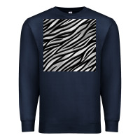 Navy Zebra Seamless Pattern, Premium Sweatshirt - BundleAndBundleShop