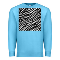 Ocean Blue Zebra Seamless Pattern, Premium Sweatshirt - BundleAndBundleShop