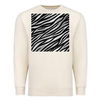 Sandshell Zebra Seamless Pattern, Premium Sweatshirt - BundleAndBundleShop
