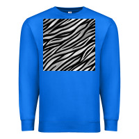 True Royal Zebra Seamless Pattern, Premium Sweatshirt - BundleAndBundleShop
