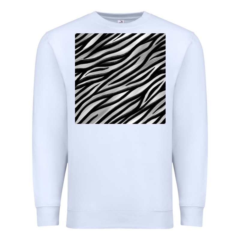 Zebra Seamless Pattern, Premium Sweatshirt by BundleAndBundleShop | Teevron
