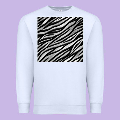 Zebra Seamless Pattern, Premium Sweatshirt Designed By Bundleandbundleshop