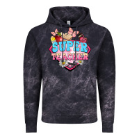 Cloud Black super teacher Vintage Hoodie - BarkalooDesign