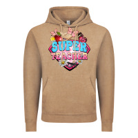 Vintage Coffee super teacher Vintage Hoodie - BarkalooDesign