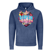 Vintage Denim super teacher Vintage Hoodie - BarkalooDesign