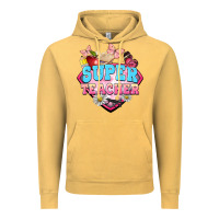 Vintage Mustard super teacher Vintage Hoodie - BarkalooDesign