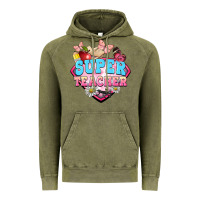 Vintage Olive super teacher Vintage Hoodie - BarkalooDesign