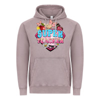 Vintage Zinc super teacher Vintage Hoodie - BarkalooDesign