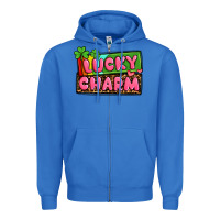 True Royal St. Patrick's lucky charm Zipper Hoodie - OliviaCreatesArt