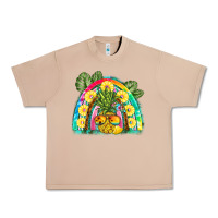 Burro pineapple rainbow Urban Heavy Tee - BarkalooDesign