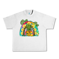 Lunar Rock pineapple rainbow Urban Heavy Tee - BarkalooDesign