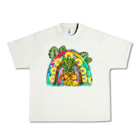 Pistachio pineapple rainbow Urban Heavy Tee - BarkalooDesign